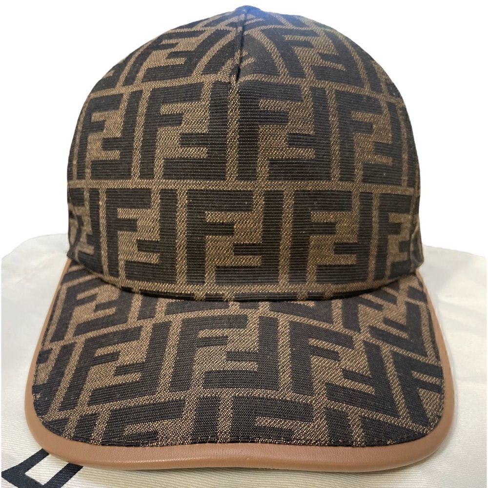 FENDI FF Motif Baseball Cap (O/S) - Picture 7 of 13